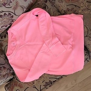 Bright pink crewneck